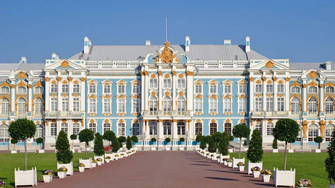 Экскурсия в Пушкин (Царское Село): Екатерининский дворец, парк и Янтарная комната
