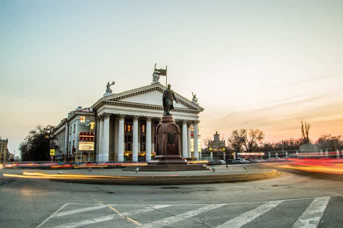 Volgograd - city of "stalins empire architectural style"