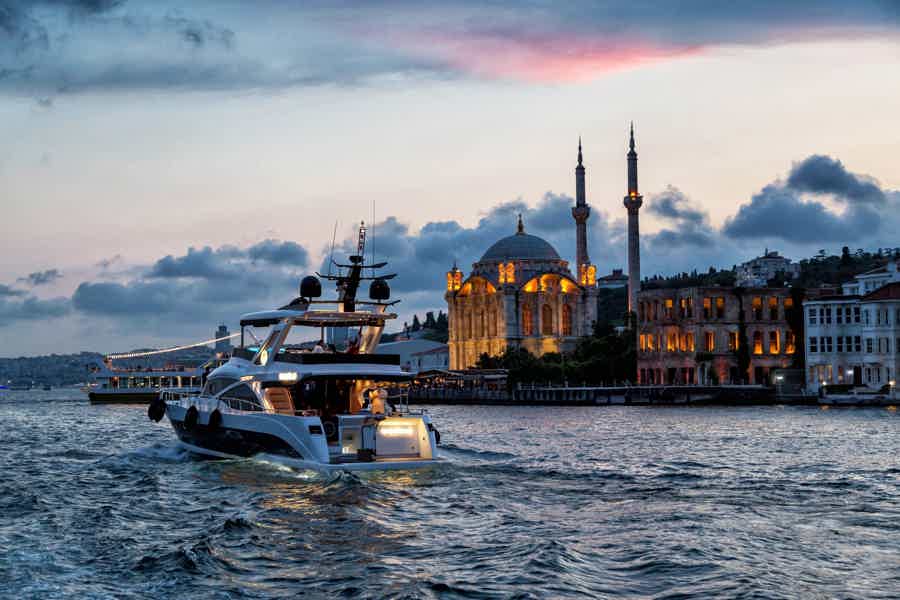 Istanbul Bosphorus Sunset Cruise with Wine on a Luxury Yacht - photo 4