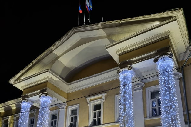 Новогодняя Кострома: прогулка по центру города