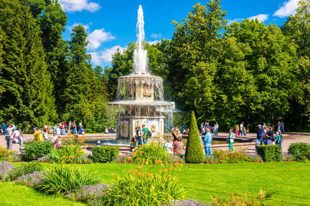 Виды Петергоф: триумф Петра I