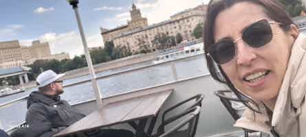 Экскурсия "Обзорная речная прогулка по центру Москвы от Нескучного сада или Киевского" - фото отзыва 1