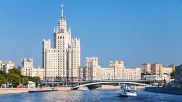Популярный причал в центре города