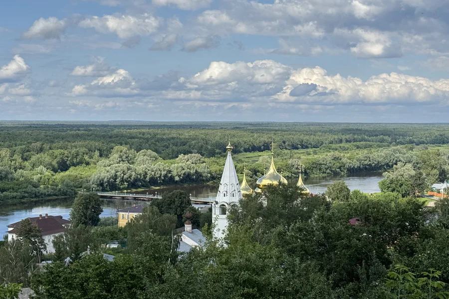 Гороховец — прогулка по живописным берегам Клязьмы, кадр 5