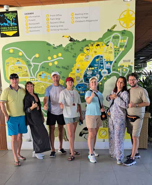 Север острова Себу - сафари-парк и горячие источники  - фото 4