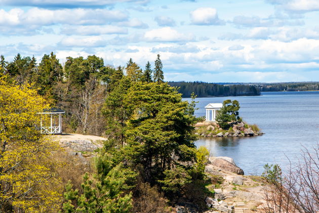 Виды Водная прогулка на аэролодке вокруг Выборга