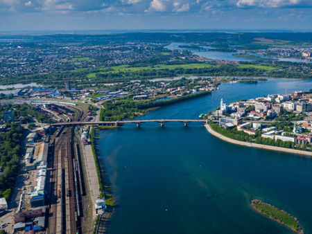 Набережная Ангары