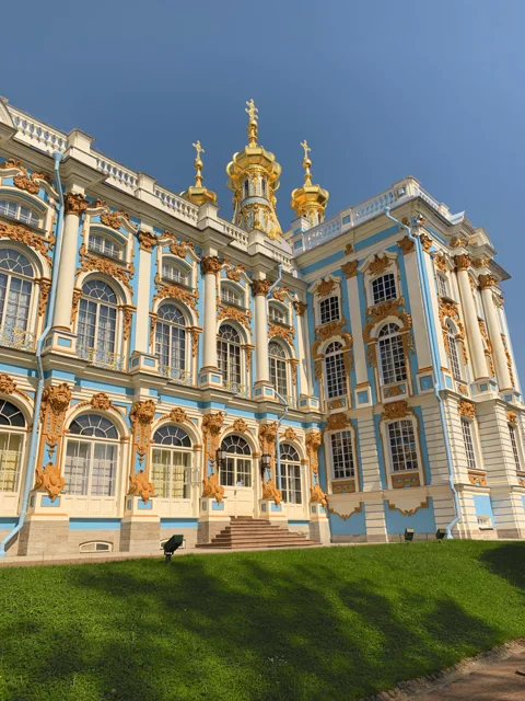 В Пушкин на автомобиле: Дворец, Янтарная комната и Французский парк
