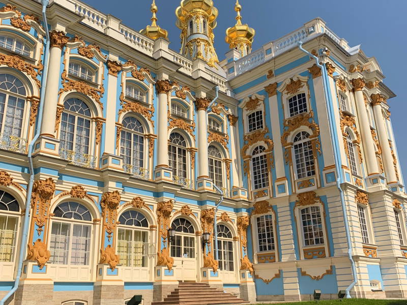 В Царское Село на автомобиле: Дворец, Янтарная комната и Французский парк
