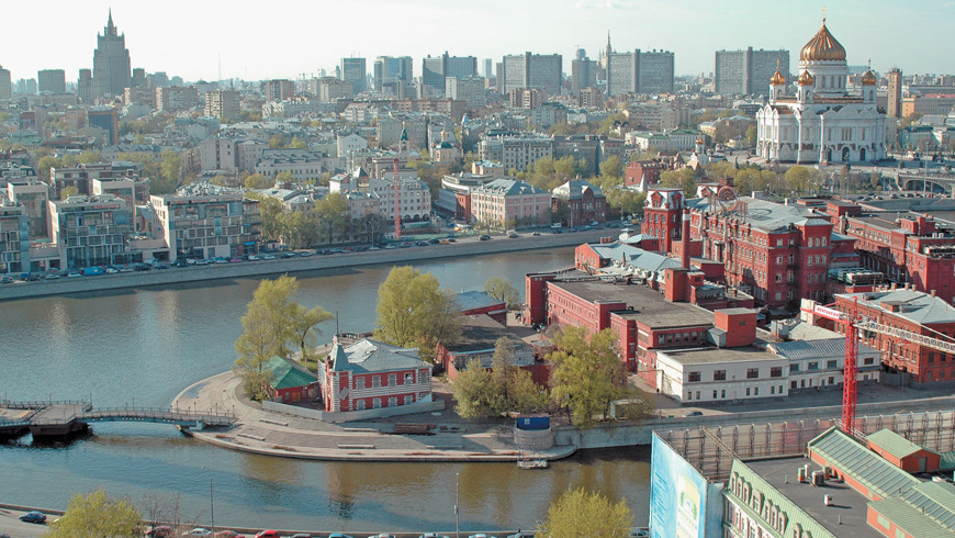 Экскурсия по Москве-реке на пароходе вокруг «Золотого острова»