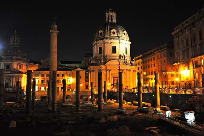 От заката до наступления ночи, 2-х часовая частная экскурсия по Риму