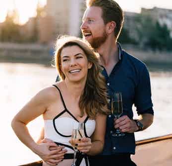 Enjoy a complimentary drink 