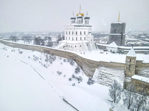 Великий Новгород, Псков, Изборск, Печоры и 3 крепости (2 дня)