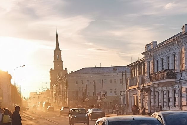 Огни большого города