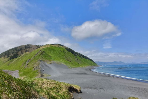 Виды Джип-тур на великолепный мыс Евстафия и голубые озёра