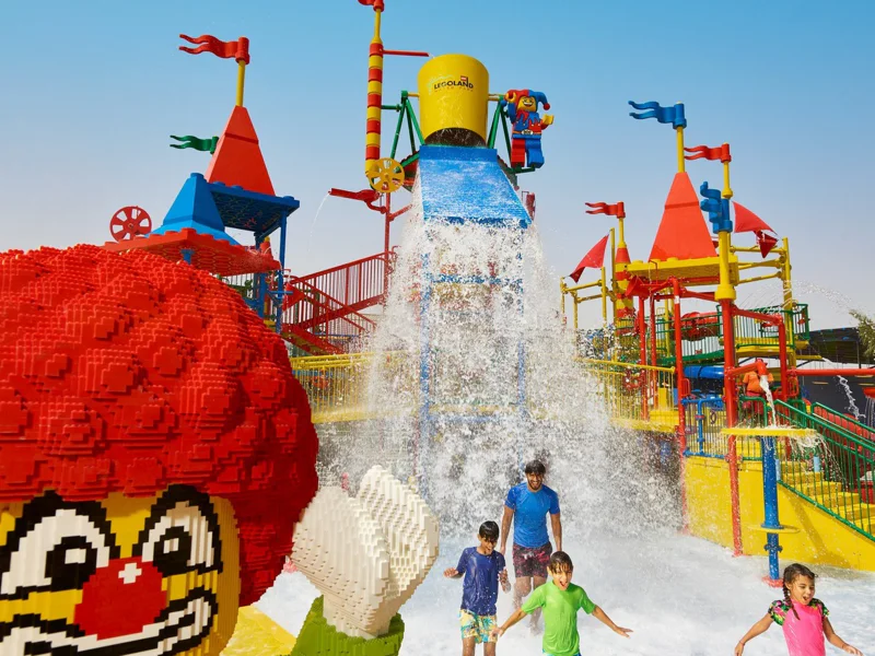 Царство воды и кубиков Lego: аквапарк Legoland из Шарджи — фото 4, Шарджа | Покатаем