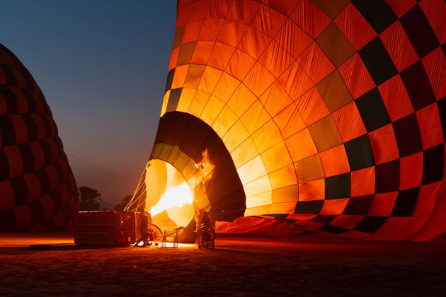 Полёт на воздушном шаре - рассвет над долинами Соганлы, Чат или Ихлара