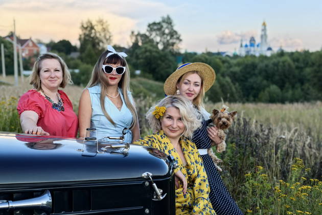 Костюмированная экскурсия - представление по Сергиеву Посаду на ретро-авто!