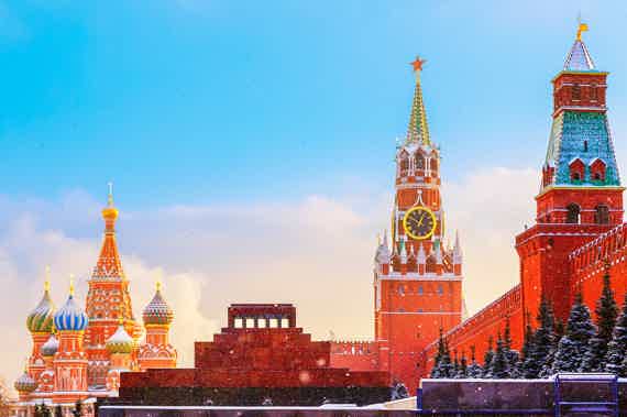 Обзорная экскурсия и прогулка по Красной площади (5 часов)
