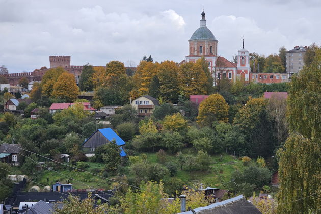 Виды «Золотые купола над Днепром» — храмы XII века и Успенский собор
