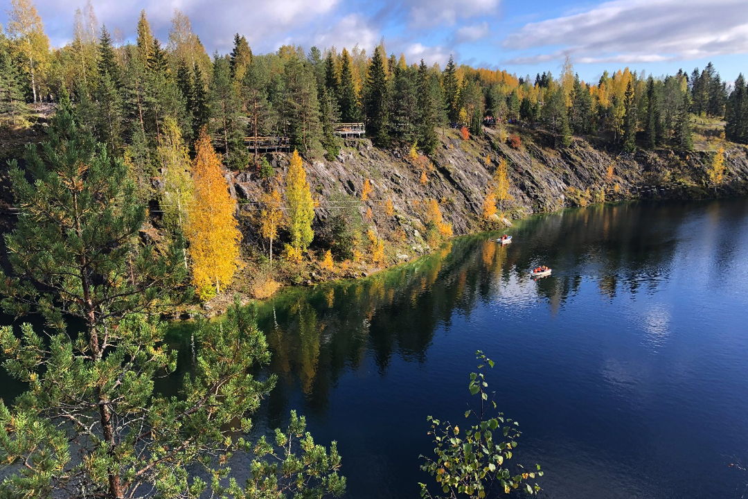 В мини-группе по Карелии: Рускеала, Мраморный каньон и водопады — фото 5