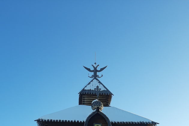 Виды Байкал и Саяны — Рождественская сказка