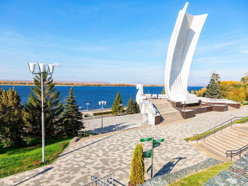 Прогулка по Самарской набережной - экскурсия в Самара, Россия