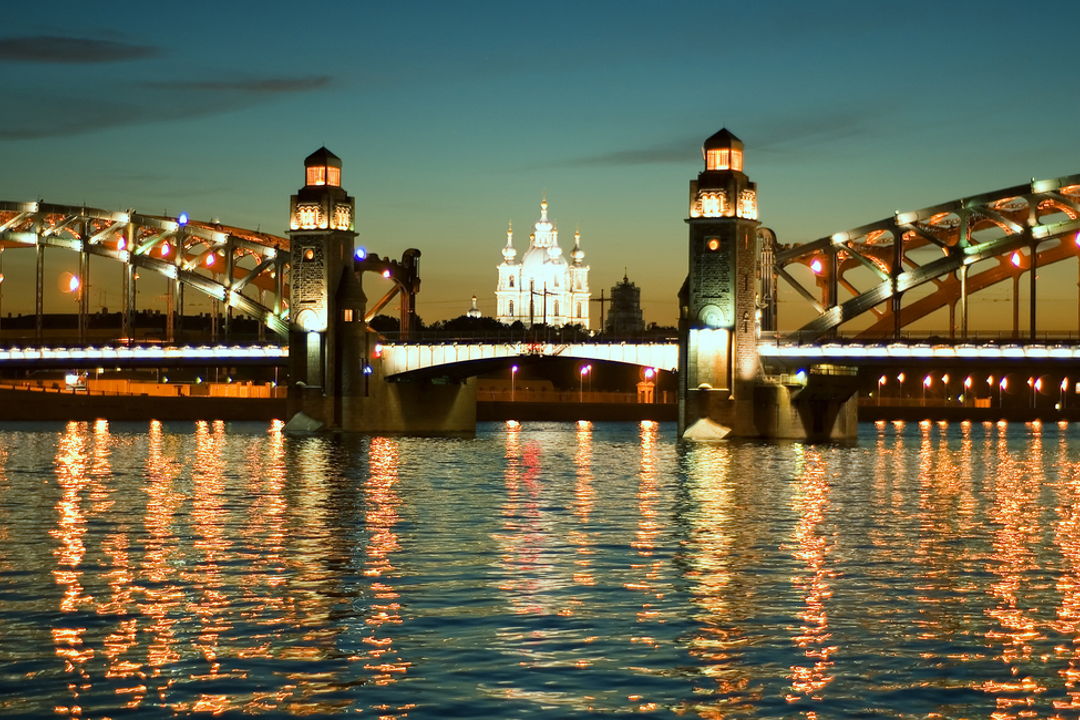 Ночная прогулка на катере по Неве и развод мостов — фото 6