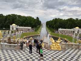 Экскурсия "Роскошные залы Большого дворца: автобусная экскурсия в Петергоф" - фото отзыва 1
