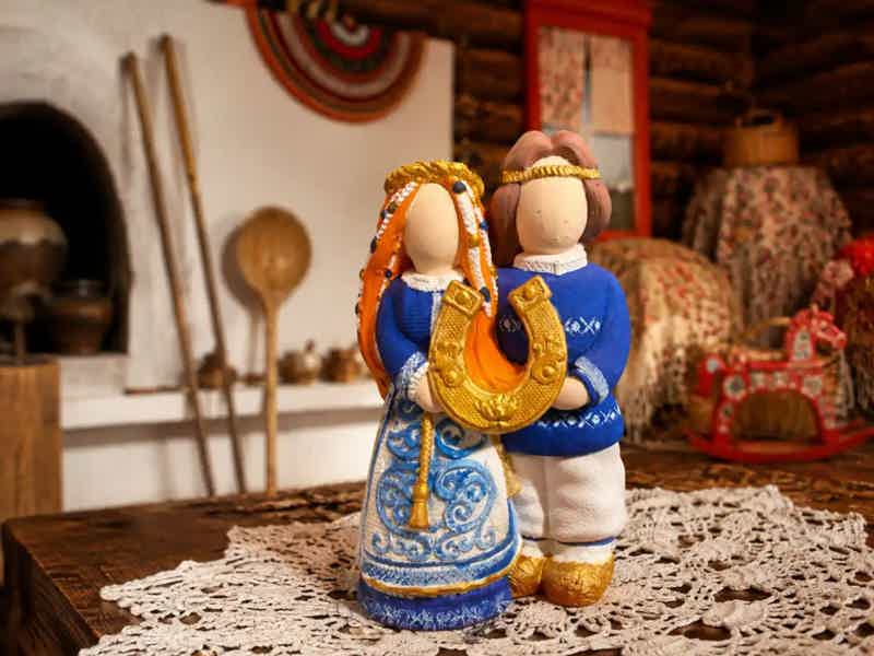 Мастер-класс в «Избе-Забаве»: расписываем Берегиню - фото 6