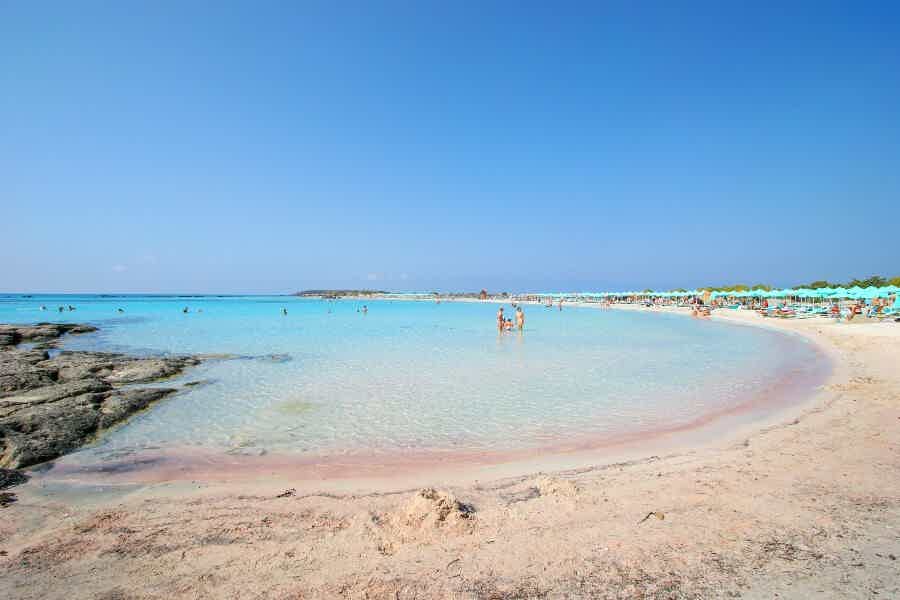 Розовый пляж Элафониси из области Ретимно - фото 2