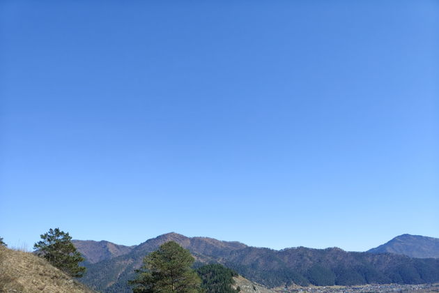 Треккинг по хребту над долиной Катуни