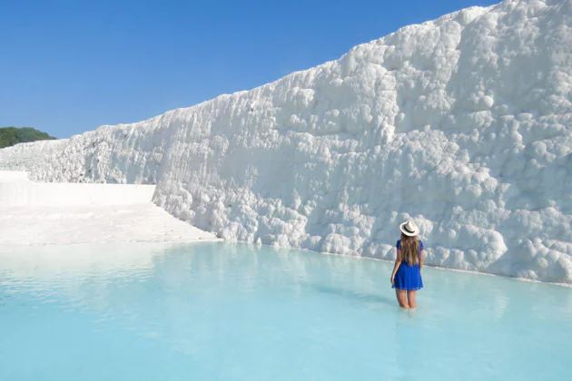 Белоснежные травертины Памуккале и античный город Иераполис из Бельдиби — экскурсия, Бельдиби | Покатаем