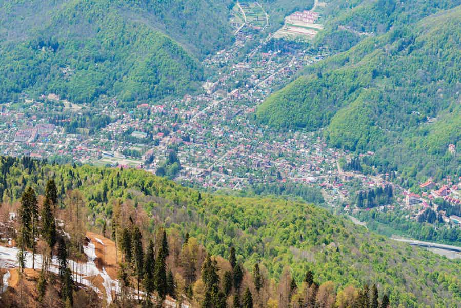 Красная Поляна: Скала Сосновая и купание в купели - фото 2