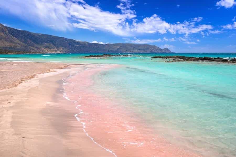 Розовый пляж Элафониси из области Ретимно - фото 3