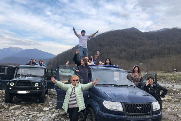 Главное изображение экскурсии - Джип-тур в Солохаул: водопад, самшиты и Ведьмина гора