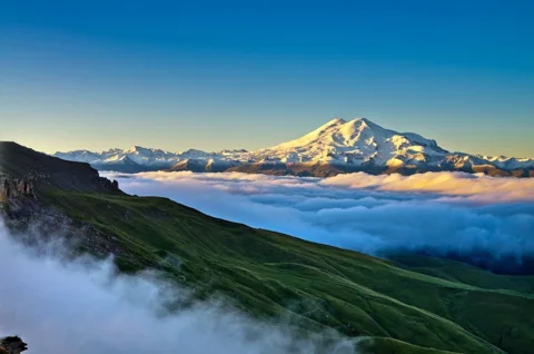 Красота Кавказа: Эльбрус, Гижгит и ущелье Адыр-су, поляна Нарзана в группе