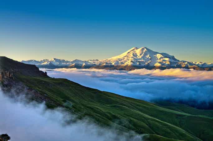 Красота Кавказа: Эльбрус, Гижгит и ущелье Адыр-су, поляна Нарзана в группе
