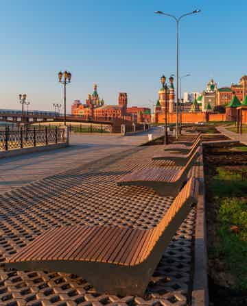 Прогуляться по набережной реки Малая Кокшага