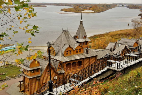 Новгород городец по волге