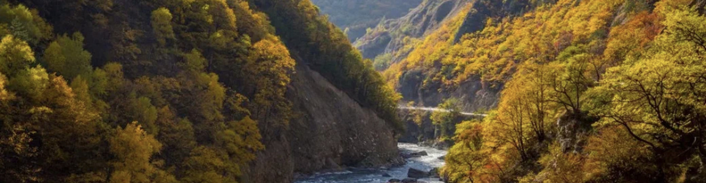 Аргунское ущелье и водопады