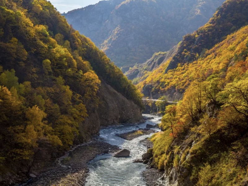 Аргунское ущелье и водопады - экскурсия в Грозный, Россия