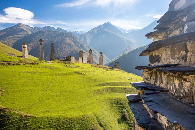 Виды Жемчужина Ингушетии — Джейрахское ущелье