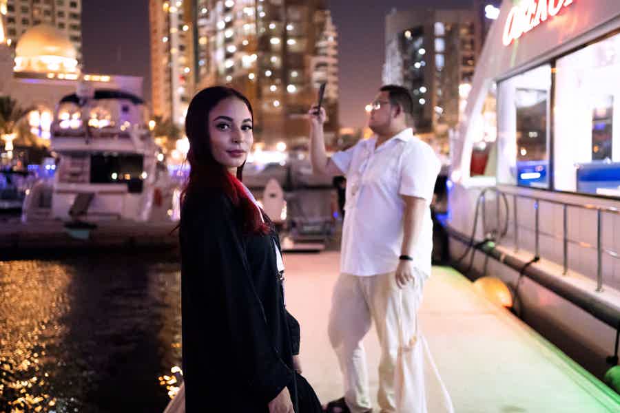One-Hour Dubai Night Marina Cruise  - photo 1