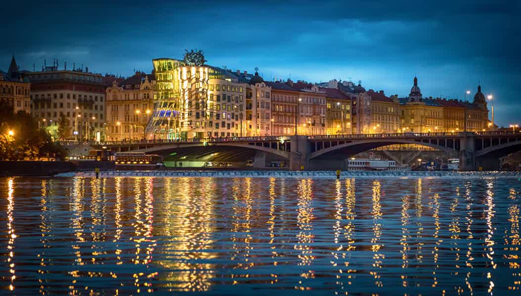 Prague: Vltava River Night Cruise with Buffet - photo 2