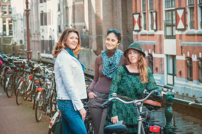 Three-Hour Amsterdam's Downtown Private Bike Tour