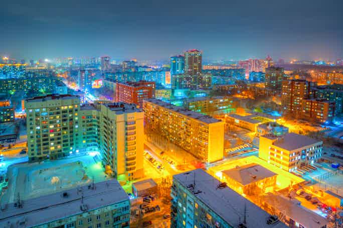 Обзорная экскурсия по вечернему Новосибирску на транспорте туристов
