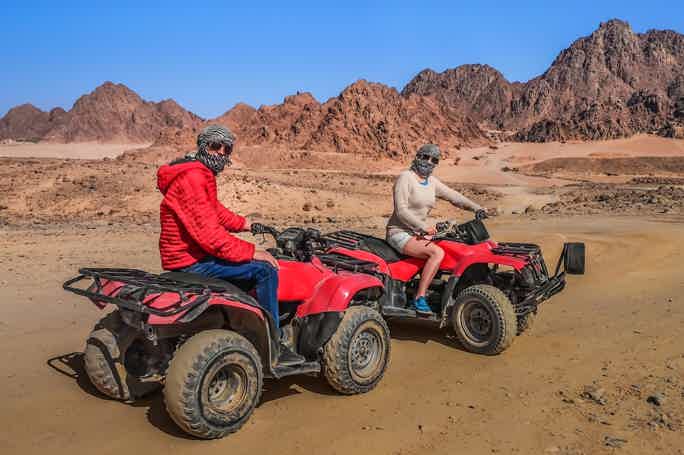 VIP safari на квадроциклах по Синайской пустыне(всё включено)