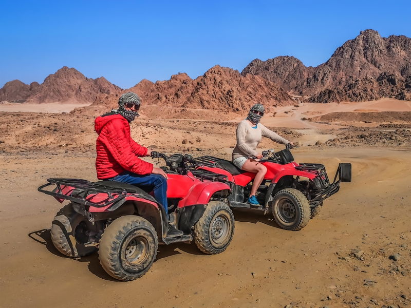 VIP safari на квадроциклах по Синайской пустыне(всё включено) - экскурсия в Шарм-эль-Шейх, Египет