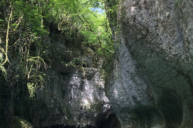 Виды Каньоны Кутаиси и Монастырь Моцамета 